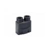 Embase encastrée 16B, Polyamide, Polyamide, IP65, Sortie basse